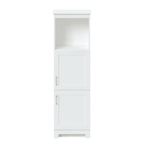 Southernwood 18-1/2"W x 15-1/8"D x 60"H White Linen Cabinet