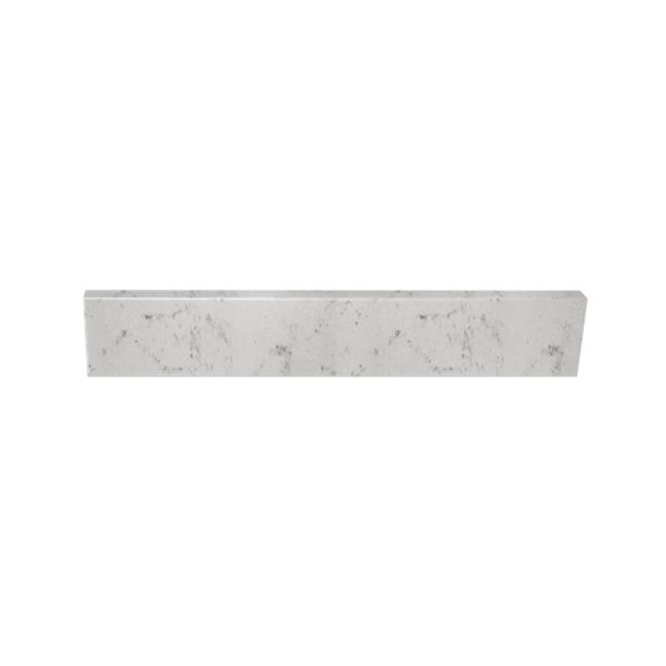 White Sage 22 in. Cultured Marble Side Splash (Universal)