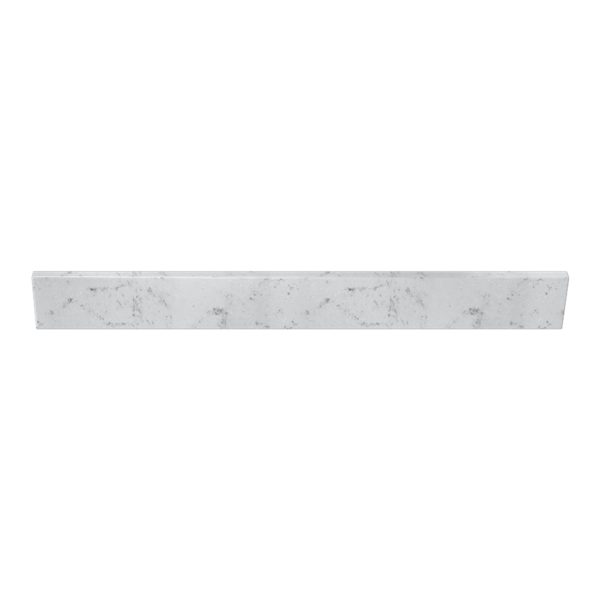 White Sage 37 in. w x 0.75 in. d x 4 in. h Cultured Marble Backsplash