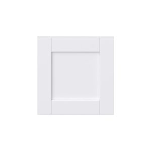 Dahlia Bright White  Shaker 15 x 15 x 0.75 in. Drawer Front