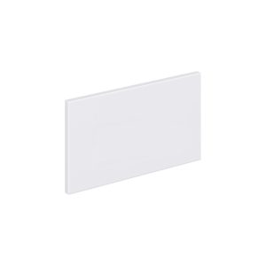 Lily Bright White  Slab 18 x 10 x 0.75 in. Drawer Front