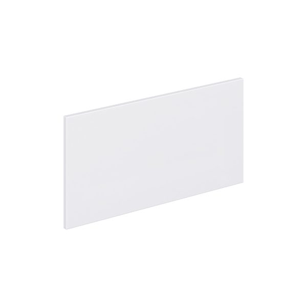 Lily Bright White  Slab 30 x 15 x 0.75 in. Drawer Front