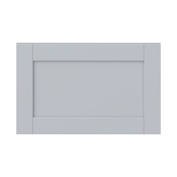 Sea Holly Light Gray  Shaker 24 x 15 x 0.75 in. Drawer Front