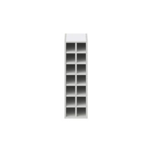 Willow Painted Slate Gray Wall Wine Rack 9 in. W X 30 in. H X 14 in. D