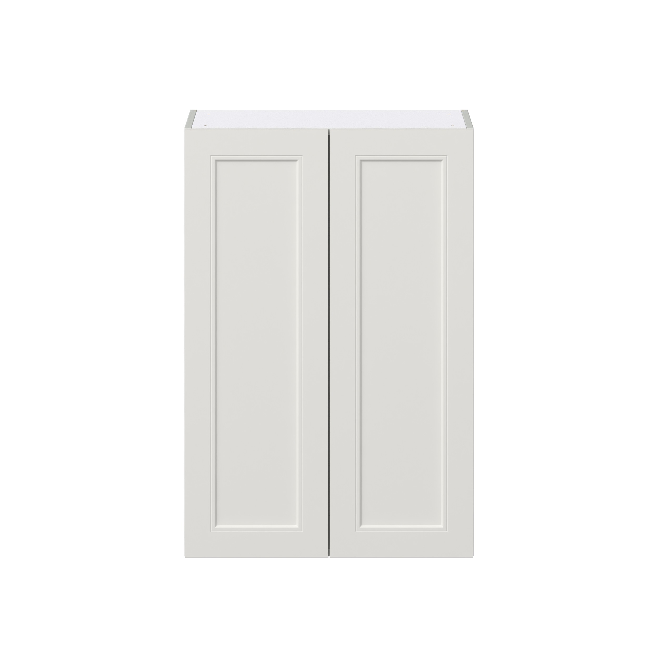 Wisteria Painted Light Gray Recessed Assembled Wall Cabinet (27 in. W X 40 in. H X 14 in. D)