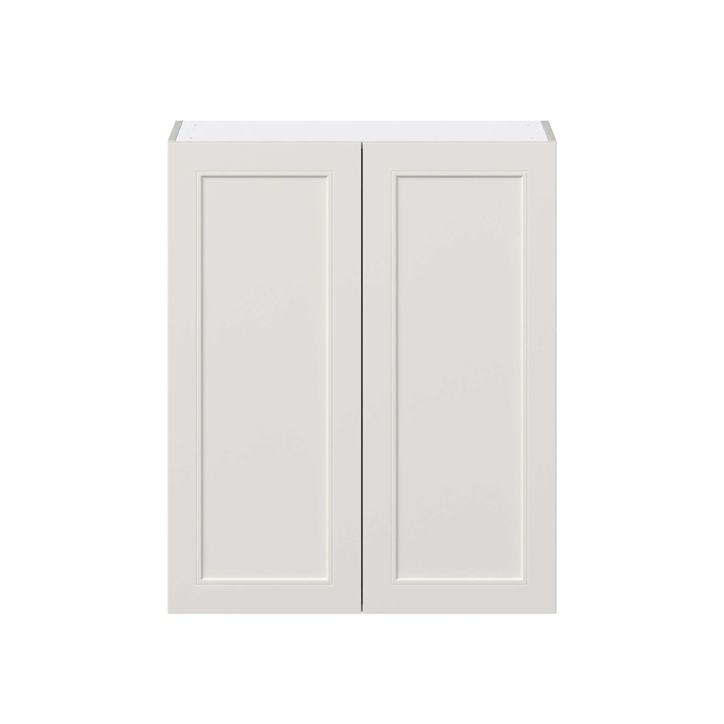 Wisteria Painted Light Gray Recessed Assembled Wall Cabinet (33 in. W X 40 in. H X 14 in. D)