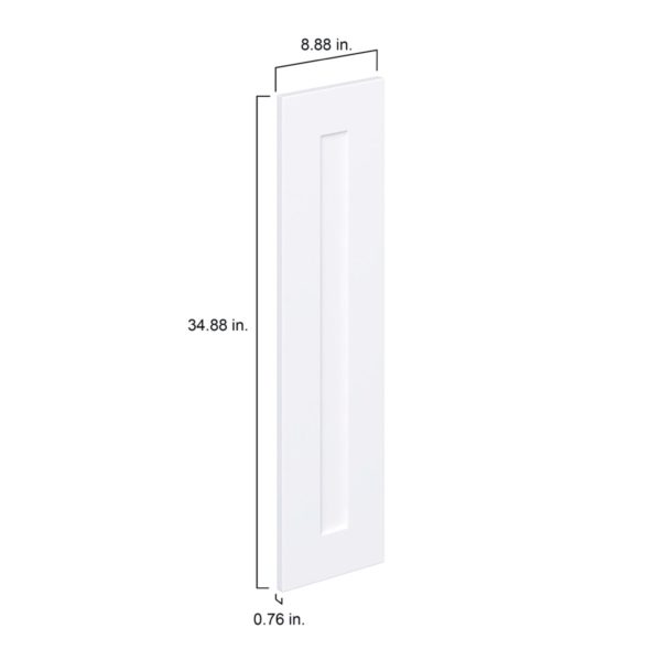 Jasmine Painted Warm White  Shaker 9 x 35 x 0.75 in. Door