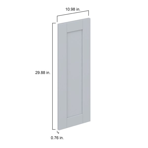 Sea Holly Light Gray  Shaker 11 x 30 x 0.75 in. Door