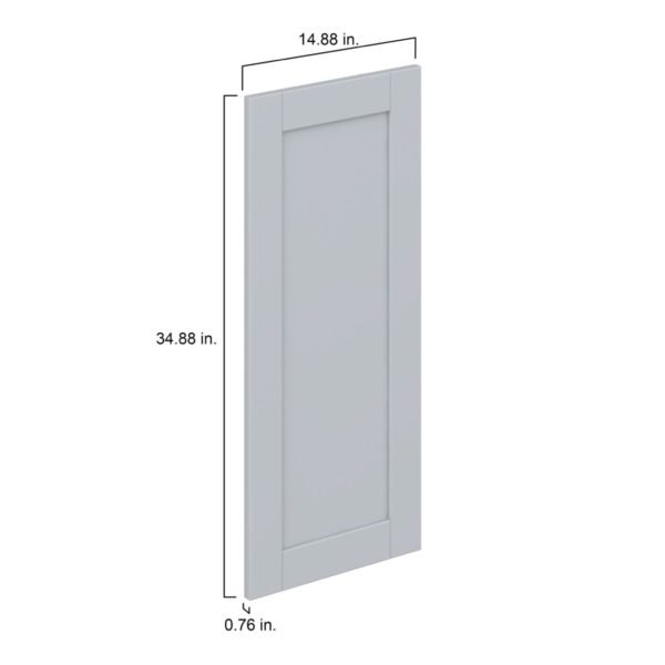 Sea Holly Light Gray  Shaker 15 x 35 x 0.75 in. Door