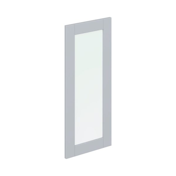 Sea Holly Light Gray 15x35x0.75 in. Glass Door