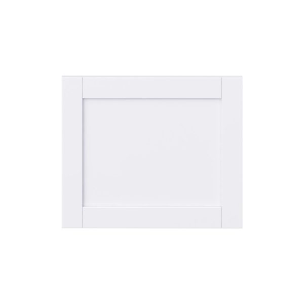 Dahlia Bright White  Shaker 24 x 20 x 0.75 in. Door