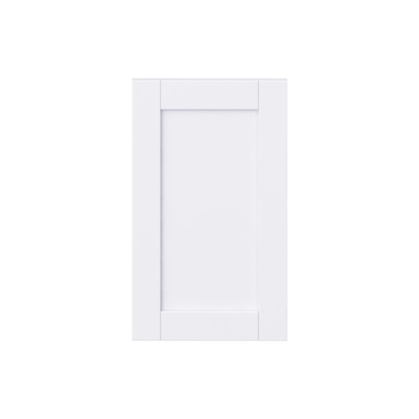 Dahlia Bright White  Shaker 15 x 25 x 0.75 in. Door