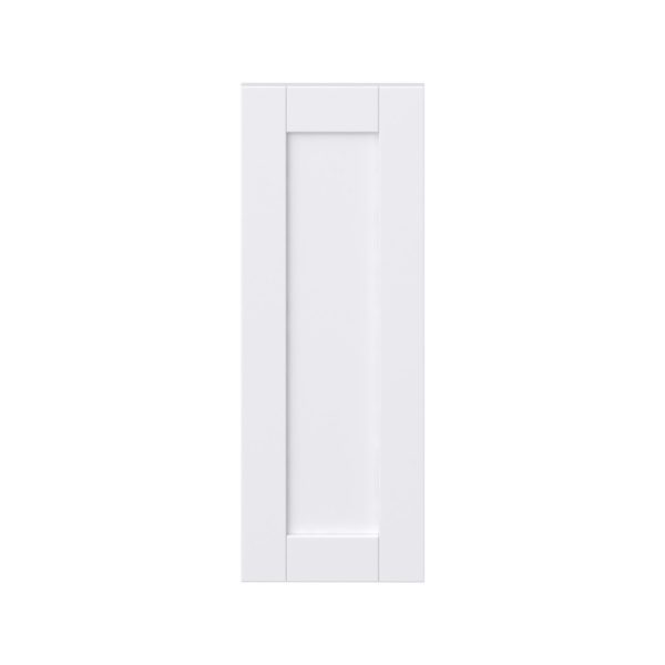 Dahlia Bright White  Shaker 11 x 30 x 0.75 in. Door