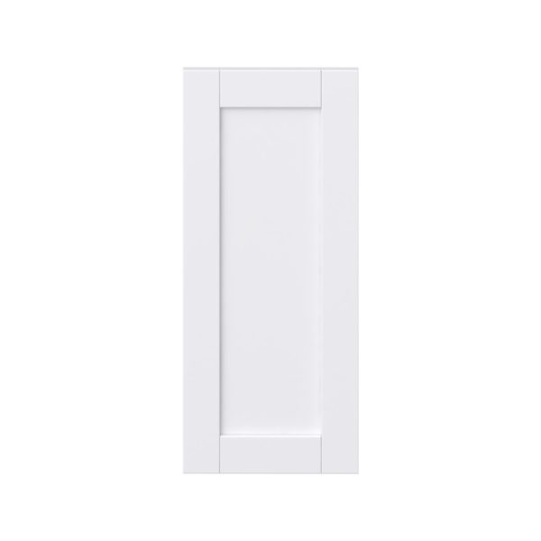 Dahlia Bright White  Shaker 13 x 30 x 0.75 in. Door