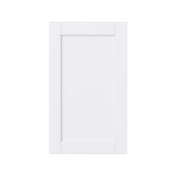 Dahlia Bright White  Shaker 18 x 30 x 0.75 in. Door