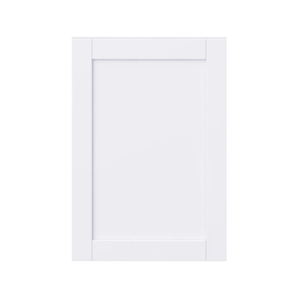 Dahlia Bright White  Shaker 21 x 30 x 0.75 in. Door