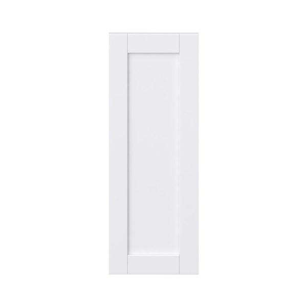 Dahlia Bright White  Shaker 13 x 35 x 0.75 in. Door