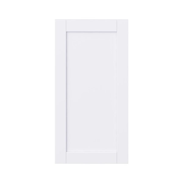 Dahlia Bright White  Shaker 18 x 35 x 0.75 in. Door