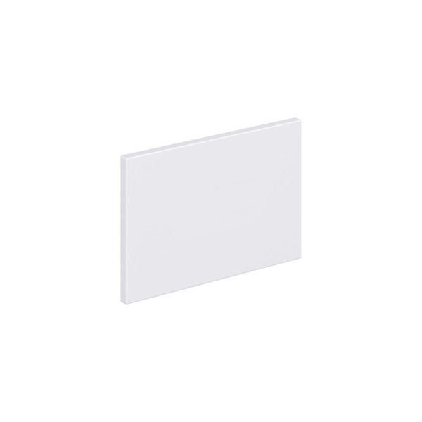 Lily Bright White  Slab 15 x 10 x 0.75 in. Door