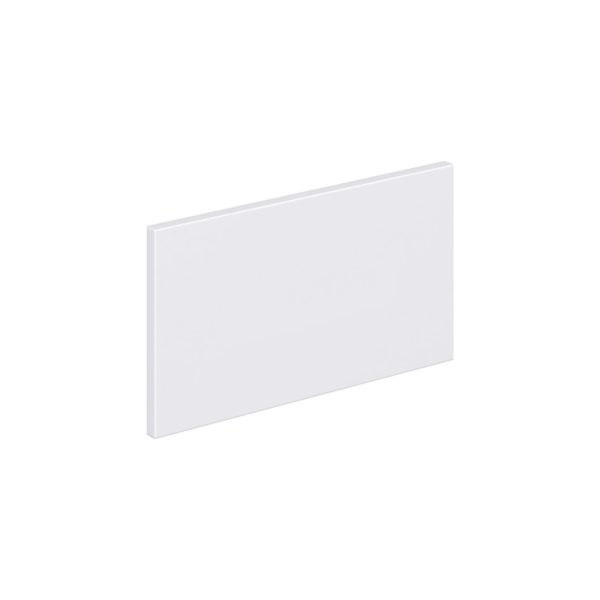 Lily Bright White  Slab 18 x 10 x 0.75 in. Door