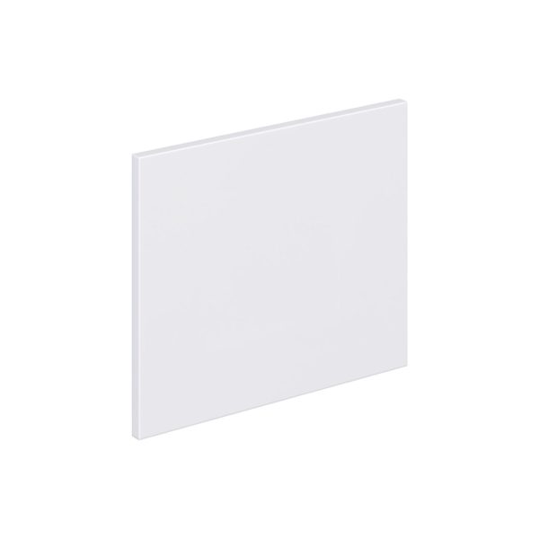 Lily Bright White  Slab 18 x 15 x 0.75 in. Door