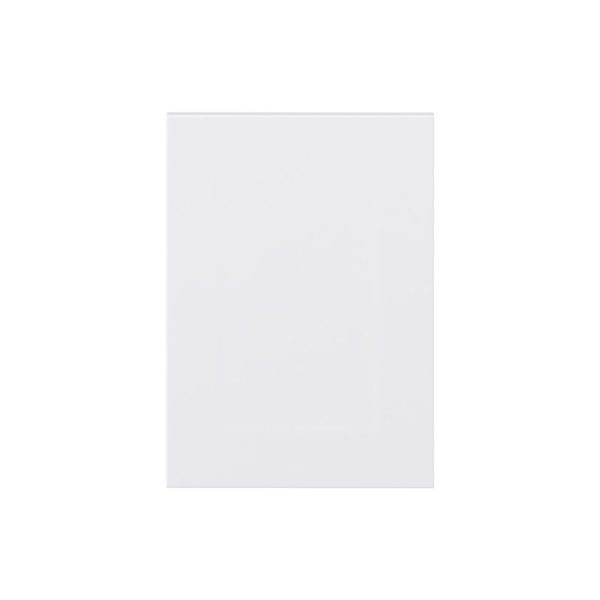 Lily Bright White  Slab 18 x 25 x 0.75 in. Door