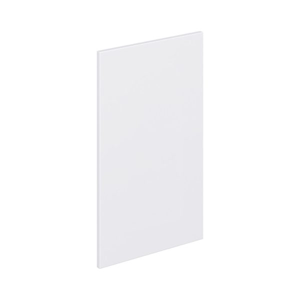 Lily Bright White  Slab 18 x 30 x 0.75 in. Door