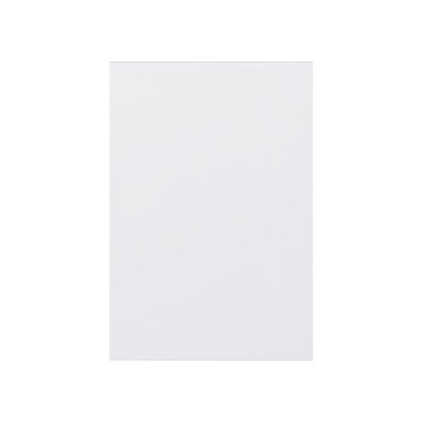 Lily Bright White  Slab 24 x 35 x 0.75 in. Door