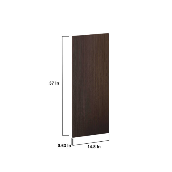 0.75 in. W x 37.5 in. H x 14 in. D Summerina Chestnut Solid Wood Wall End Panel