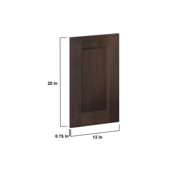 Summerina Chestnut Solid Wood Recessed 12 x 20 x 0.75 in. Door