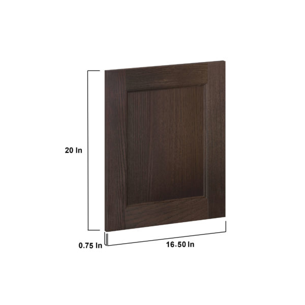 Summerina Chestnut Solid Wood Recessed 16.5 x 20 x 0.75 in. Door