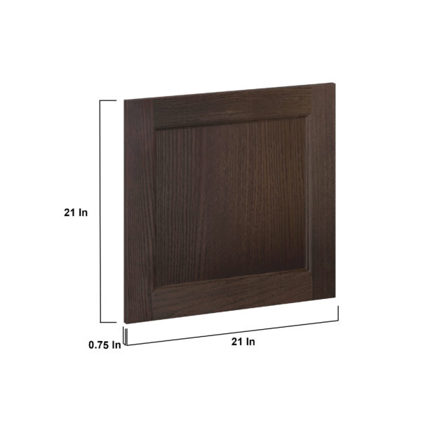 Summerina Chestnut Solid Wood Recessed  21 x 20 x 0.75 in. Door