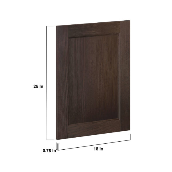 Summerina Chestnut Solid Wood Recessed 18 x 25 x 0.75 in. Door