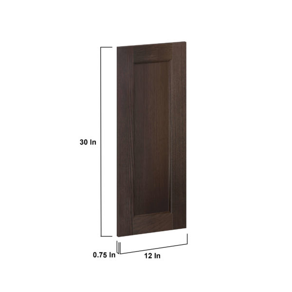 Summerina Chestnut Solid Wood Recessed 12 x 30 x 0.75 in. Door