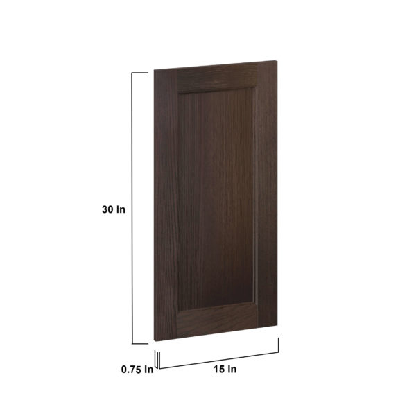 Summerina Chestnut Solid Wood Recessed 15 x 30 x 0.75 in. Door