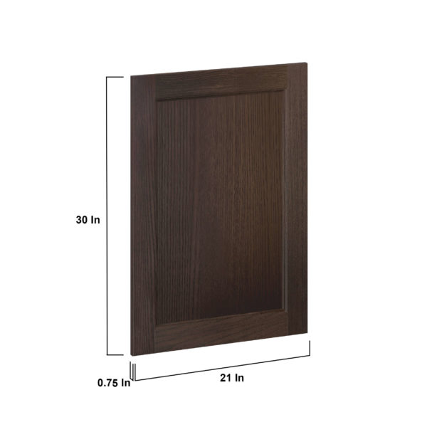 Summerina Chestnut Solid Wood Recessed 21 x 30 x 0.75 in. Door