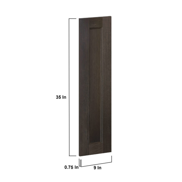 Summerina Chestnut Solid Wood Recessed 9 x 35 x 0.75 in. Door