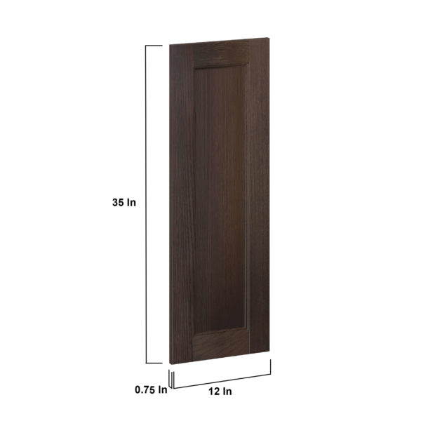 Summerina Chestnut Solid Wood Recessed 12 x 35 x 0.75 in. Door