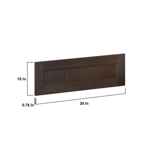 Summerina Chestnut Solid Wood Recessed 30 x 10 x 0.75 in. Drawer Front