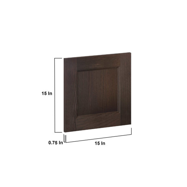 Summerina Chestnut Solid Wood Recessed 15 x 15 x 0.75 in. Drawer Front