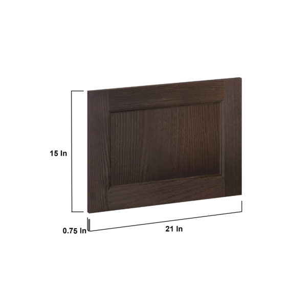 Summerina Chestnut Solid Wood Recessed 21 x 15 x 0.75 in. Drawer Front