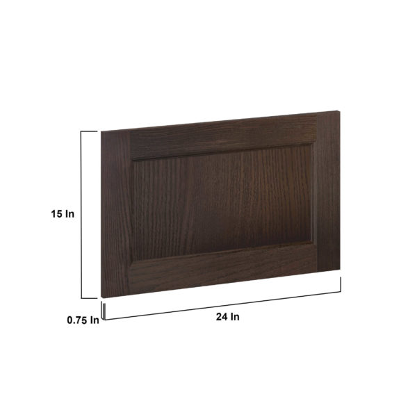 Summerina Chestnut Solid Wood Recessed 24 x 15 x 0.75 in. Drawer Front