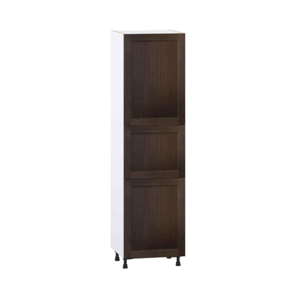 Summerina Chestnut Solid Wood Recessed Assembled Pantry  Cabinet with 5 Shelves (24 in. W x 89.5 in. H x 24 in. D)