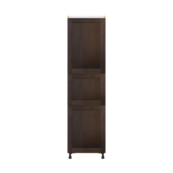 Summerina Chestnut Solid Wood Recessed Assembled Pantry  Cabinet with 5 Shelves (24 in. W x 89.5 in. H x 24 in. D)