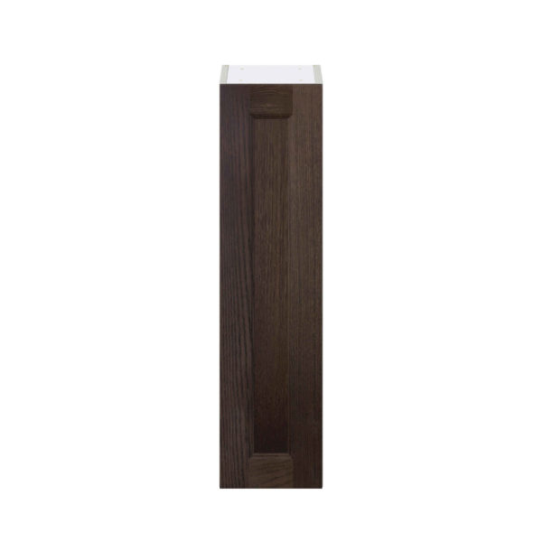 Summerina Chestnut Solid Wood Recessed Assembled Wall  Cabinet with Full High Door (9 in. W x 35 in. H x 14 in. D)