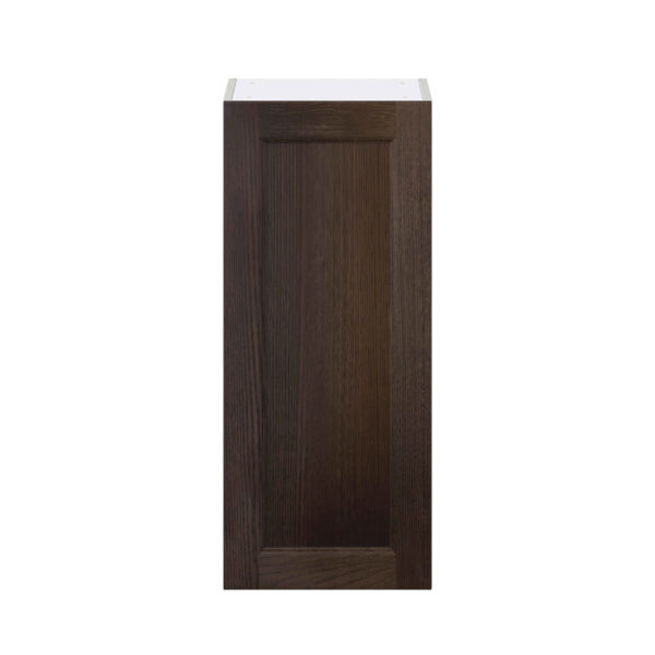 Summerina Chestnut Solid Wood Recessed Assembled Wall  Cabinet with Full High Door (15 in. W x 35 in. H x 14 in. D)