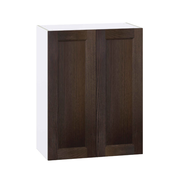 Summerina Chestnut Solid Wood Recessed Assembled Wall  Cabinet (27 in. W X 35 in. H X 14 in. D)