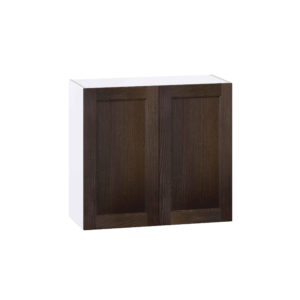 Summerina Chestnut Solid Wood Recessed Assembled Wall  Cabinet (33 in. W X 30 in. H X 14 in. D)