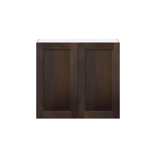 Summerina Chestnut Solid Wood Recessed Assembled Wall  Cabinet (33 in. W X 30 in. H X 14 in. D)