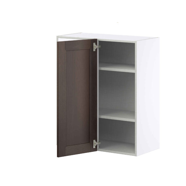 Summerina Chestnut Solid Wood Recessed Assembled Wall Blind Corner  Cabinet (30 in. W X 35 in. H X 14 in. D)